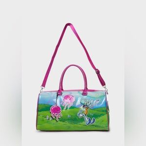 SpongeBob SquarePants Pink and Green Travel Bag